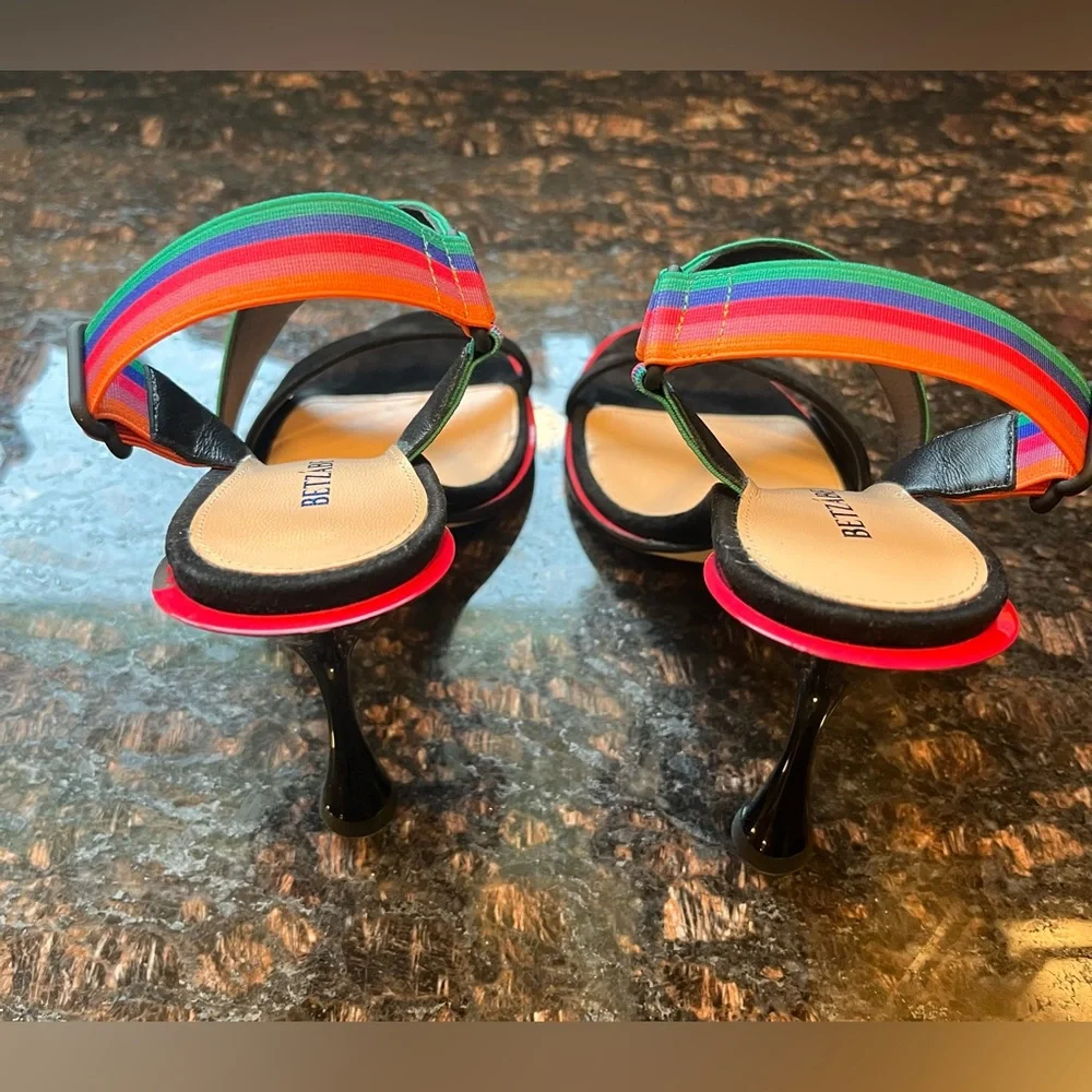 NEW - BETZÁBE Selena Pride Strap Sandal - Size 7 - Picture 8 of 11